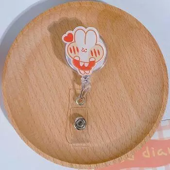 Card Clips Office Name Card Badge Holder Nurse Badge Holder Cute Badge Reel Retractable Badge Reel 15