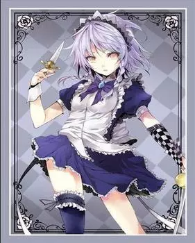 Card sleeve unidentified sleeve vol.41 Sakuya Izayoi