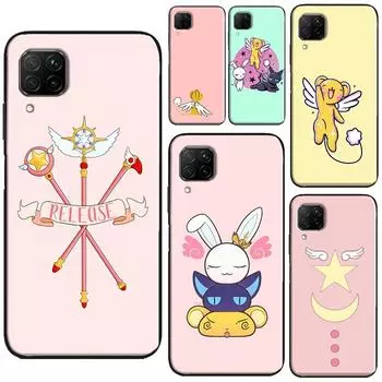 Чехол Cardcaptor Sakura с милой волшебной девушкой для Honor 50 Pro 8X 9X, чехол для Huawei P30 P40 P20 Lite Nova 5T P Smart 2019 2021 Huawei P20