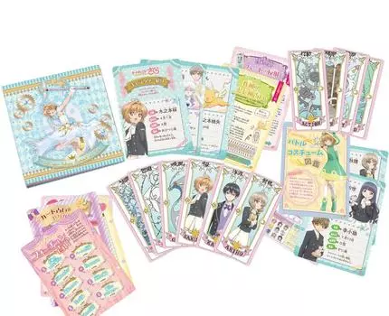 cardcaptor sakura fortune card блокнот