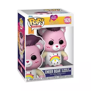 Фигурка медвежонка Cheer Bear Франкенштейна Funko Cheer Bear Bride of Frankenstein Carebears x Universal Monsters Funko Pop!