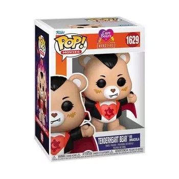 Фигурка медведей «Cheer Bears» Funko Tender Heart Bear в образе Дракулы Carebears x Universal Monsters Funko Pop!