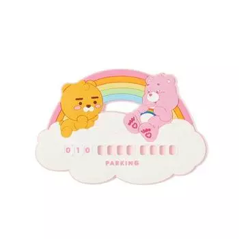 CARE BEARS X KAKAOFRIENDS Табличка с телефонным номером 1 шт.