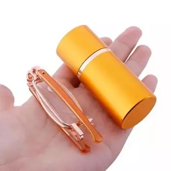 Care Computer Eyeglasses Foldable Reading Glasses Pocket Hyperopia Eyewear Presbyopia Eyeglasses 250 золотой