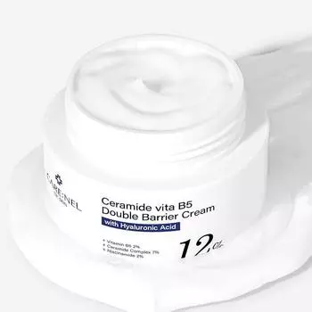 CARE:NEL Ceramide Vita B5 Двойной барьерный крем 500 мл1.7oz Пантотеновая кислота Витамин Интенсивный увлажняющий крем для лица для лица