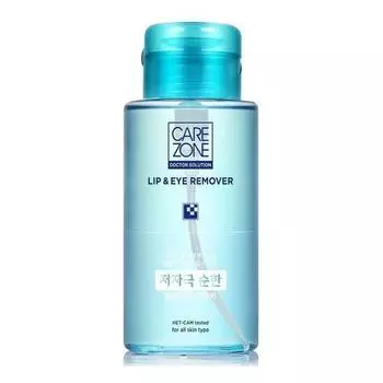 Care Zone Гипоаллергенное средство для снятия макияжа с губ и глаз 300 мл