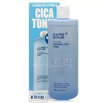 Care Zone Liqueur Nordenau Cica Тонер, 490 мл, 1 шт.