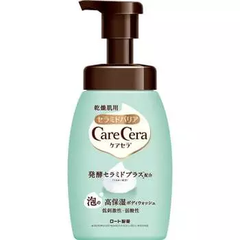 CareCera Foam Highly Moisturizing Body Wash Body Soap Pure Floral 450ml (x 1)