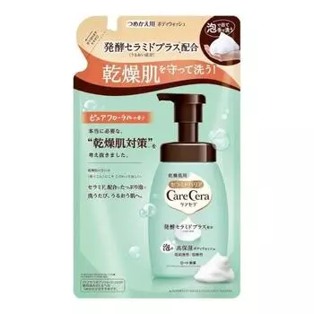 Carecera Foam Highly Moisturizing Body Wash Refill 385mL x 2 Set