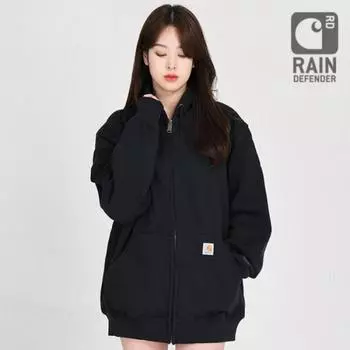 CARHARTT 100614 Толстовка Paxton Heavyweight на молнии ЧЕРНАЯ 1042 1042 S