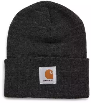 Carhartt Акриловая шапка-бини A18 Угольный Один размер, CLH, Вересковый,