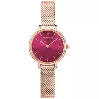 Carine P014J958 Watch Pink Gold Framboise [Pierre Lanier] Women s [Regular Imported]