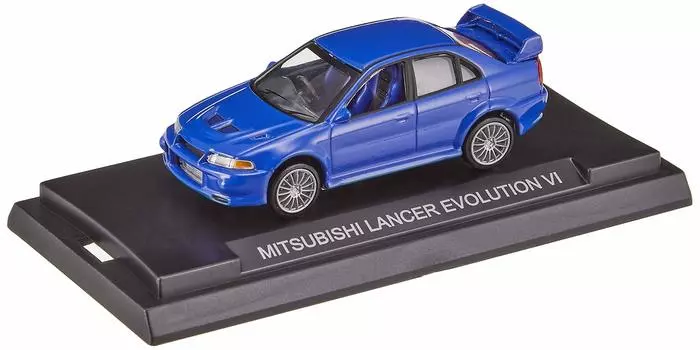 CARISMA Mitsubishi Lancer Evolution VI Lance Blue Завершенный продукт 1/64