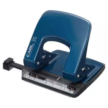 Carl Office Hole Punch Small Alices 2 Holes 35 Pieces Blue LP-35-B синий