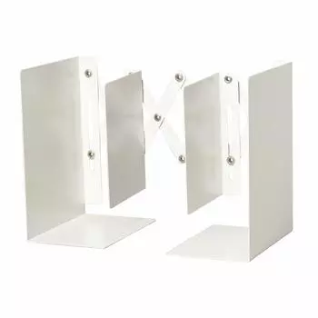Carl Office Utensils Extendable Bookends that Will Not Fall Book A4 File White Down, Storage, Organizing, ALB-55-W