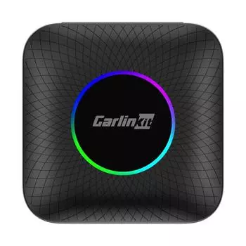 Carlinkit CarPlay Bluetooth AI Box Plus 8 128/4 64 ГБ QCM 8-ядерный процессор 6125 WiFi 2.4 5G беспроводной Carplay Android Auto Smart модуль EU 64G