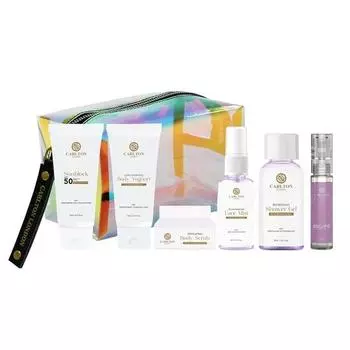 Carlton London 6 Premium Gift Set for Women, 1 спрей для лица + 1 лосьон для тела + 1 гель для душа + 1 йогуртовый крем для тела + 1 скраб для тела + 1 парфюмированная вода