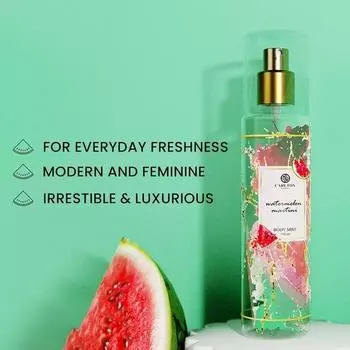 Carlton London Body Mist Pack of 2 - Lychee - Watermelon Martini Body Mist Set of 2-150 ml Each | Фруктовый аромат | Подарочный набор для женщин и девочек