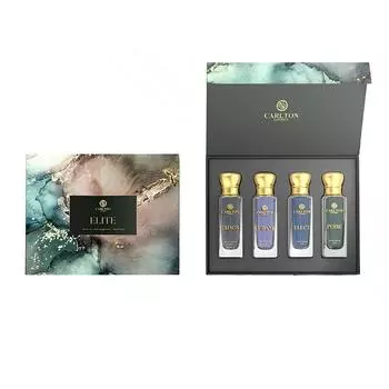 Carlton London Luxury Perfume Elite Unisex Подарочный набор для мужчин и женщин | парфюмированная вода 4X20 мл, 4X20 ML