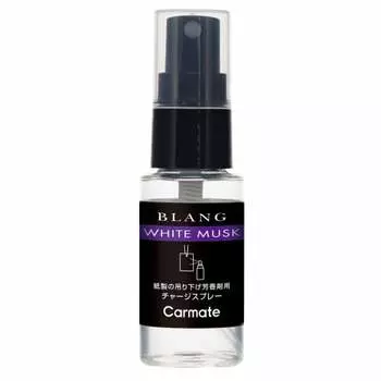 CARMATE Air Freshener Charge Spray BLANG Paper Hanging Air Freshener Spray White Musk Scent L951