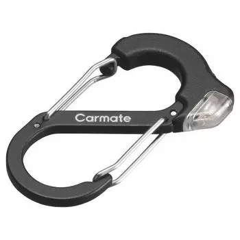 CARMATE Car Key Case Keychain Regitech Static Eliminator Carabiner S DZ580