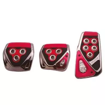 CARMATE Car Pedal Set RAZO GT SPEC MT-S GR Yaris 86 ZN6 and Others Carbon Red RP104RE