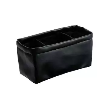 CARMATE Car Trash Can with CZ314 Walk-Through Storage, чёрный