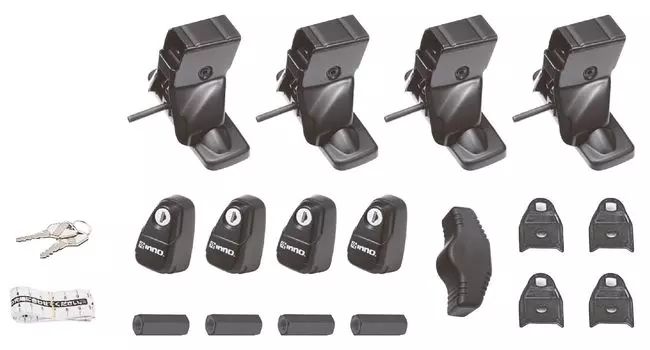 Carmate inno Только для модели автомобиля INSUT (КАРМАТЕ) (Инно) [Квадратный тип] чёрный