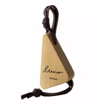 CARMATE LUNO Натуральный деревянный автомобильный дезодорант-освежитель воздуха подвесного типа с ароматом жасмина и груши H612