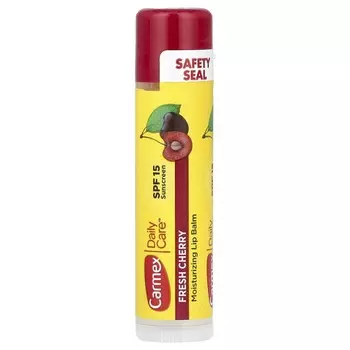Carmex, Daily Care, увлажняющий бальзам для губ, свежая вишня, SPF 15, 4,25 г (0,15 унции)