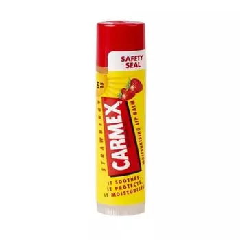 Carmex Клубничный увлажняющий бальзам для губ Spf15