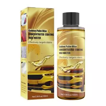 Carnauba Car Wash Wax and Polish Многоцелевой пенный очиститель для мытья и полировки автомобиля Золотой