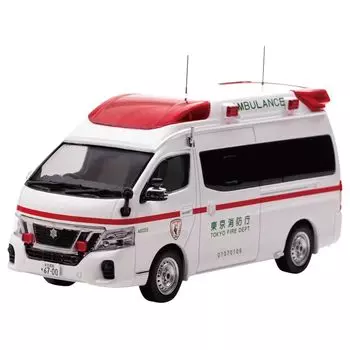 CARNEL 1/43 nissan paramedic 2020 Tokyo Fire Department машина скорой помощи высокого стандарта Готовый продукт