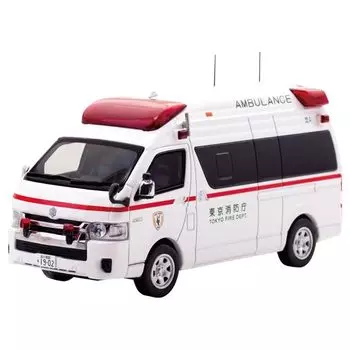 CARNEL 1/43 toyota himedic 2022 Tokyo Fire Department машина скорой помощи высокого стандарта Готовый продукт CN432206
