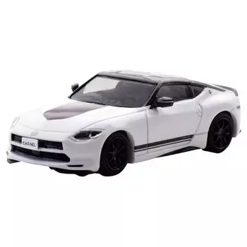 CARNEL 1/64 nissan fair lady Z Version ST Customized Edition 2023 Prism White/Super Black Finished product