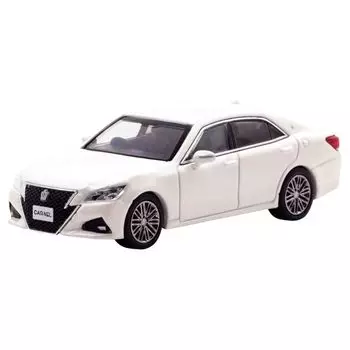 CARNEL 1/64 toyota crown athlete S 2015 Белый Перламутровый Кристалл Блеск Готовый продукт CN640047