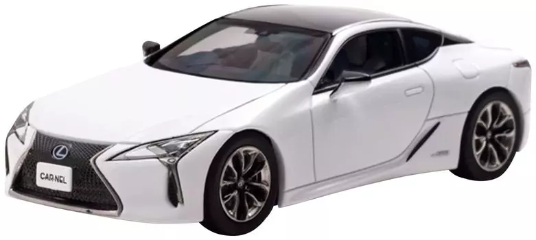 CARNEL Lexus LC500h L пакет 2017 Белый Nova Glass Flake Готовый продукт CN431704 1/43 (GWZ100)