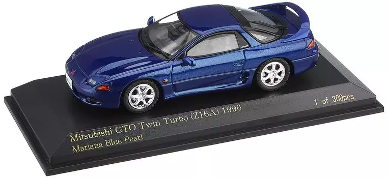 CARNEL Mitsubishi GTO Twin Turbo 1996 Mariana Blue Pearl Готовый продукт CN439606 1/43 (Z16A) синий