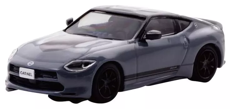 CARNEL Nissan Fairlady Z Version ST Customized Edition 2023 Stealth Black Completed Product 1/64 Gray/Super