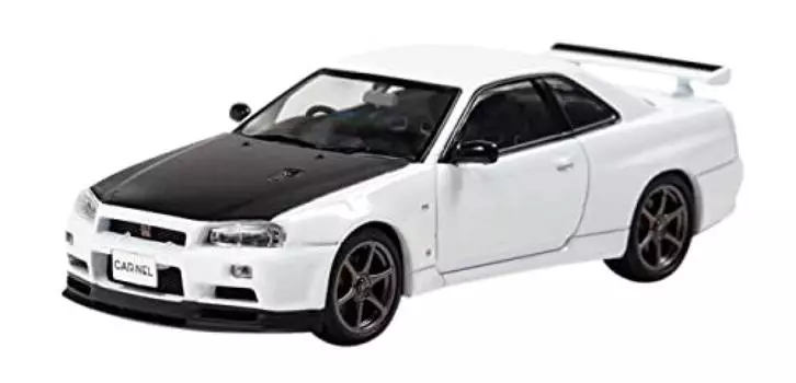 CARNEL Nissan Skyline VspecII N1 2000 Белый Готовый продукт CN430001 1/43 GT-R (БНР34)