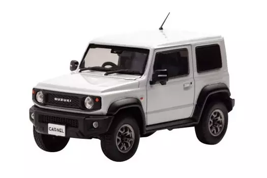 CARNEL Suzuki Jimny Sierra JC 2018 Pure White Grill Finished Product 1/43 (JB74W) Pearl/Option белый