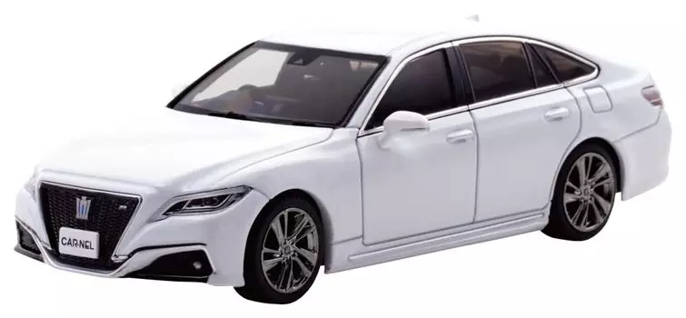 CARNEL Toyota Crown Hybrid RS Advance 2020 Precious White Pearl Finished Product CN432005 1/43 3.5 (GWS224)