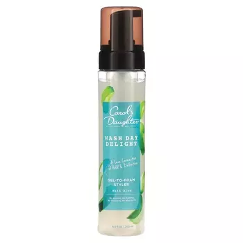 Carol s Daughter, Wash Day Delight, гель-пена для укладки волос с алоэ, 8,5 жидких унций (250 мл)