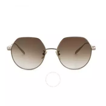 Carolina Herrera Browm Женские солнцезащитные очки с геометрическим рисунком SHN 066N 0594 54