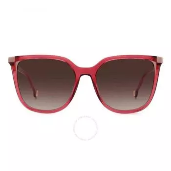 Carolina Herrera Brown Butterfly Ladies Sunglasses HER 0140 S 0G3I HA 54