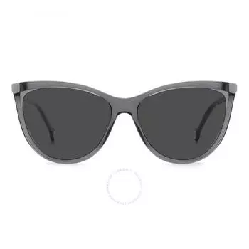 Carolina Herrera Grey Cat Eye Ladies Sunglasses HER 0141 S 0ZLP IR 58