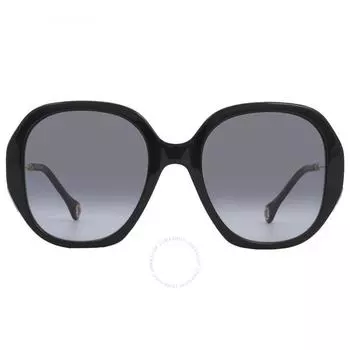 Carolina Herrera Grey Gradient Butterfly Ladies Sunglasses CH 0019 S 0807 9O 54
