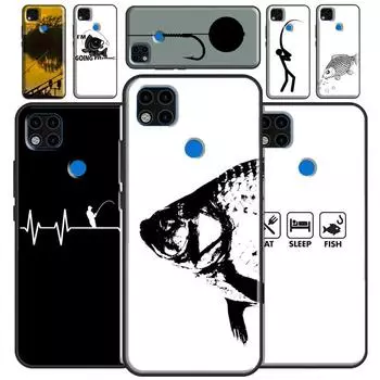 Карповая рыбалка Рыбка Funda для Xiaomi Redmi Note 10S 9S 8T 9 Note 10 Pro Note 11 Pro Redmi 9C 9A 9T Мягкий чехол Redmi 7A