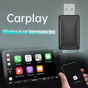 Carplay Android Smart Box A7 2 в 1 мини-адаптер Plug And Play Wifi6 двухдиапазонный беспроводной адаптер CarPlay Interconnect CHINA