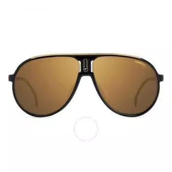 Carrera Коричневые солнцезащитные очки-пилоты CHAMPION65 N 02M2 YL 62